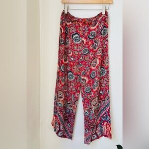 Angie Multicolor Floral Pants